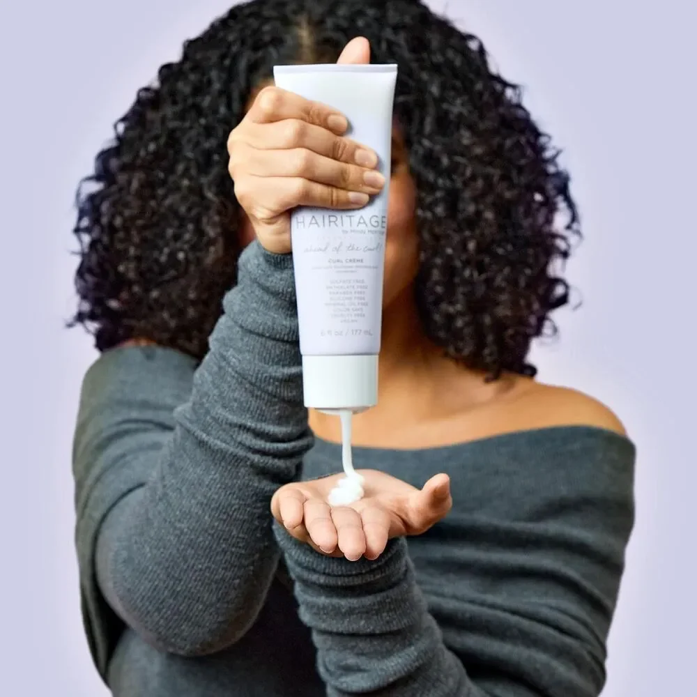 Hairitage Hydrating Jojoba Oil Curl Cream Curly Hair Moisturizing Anti Frizz 6oz